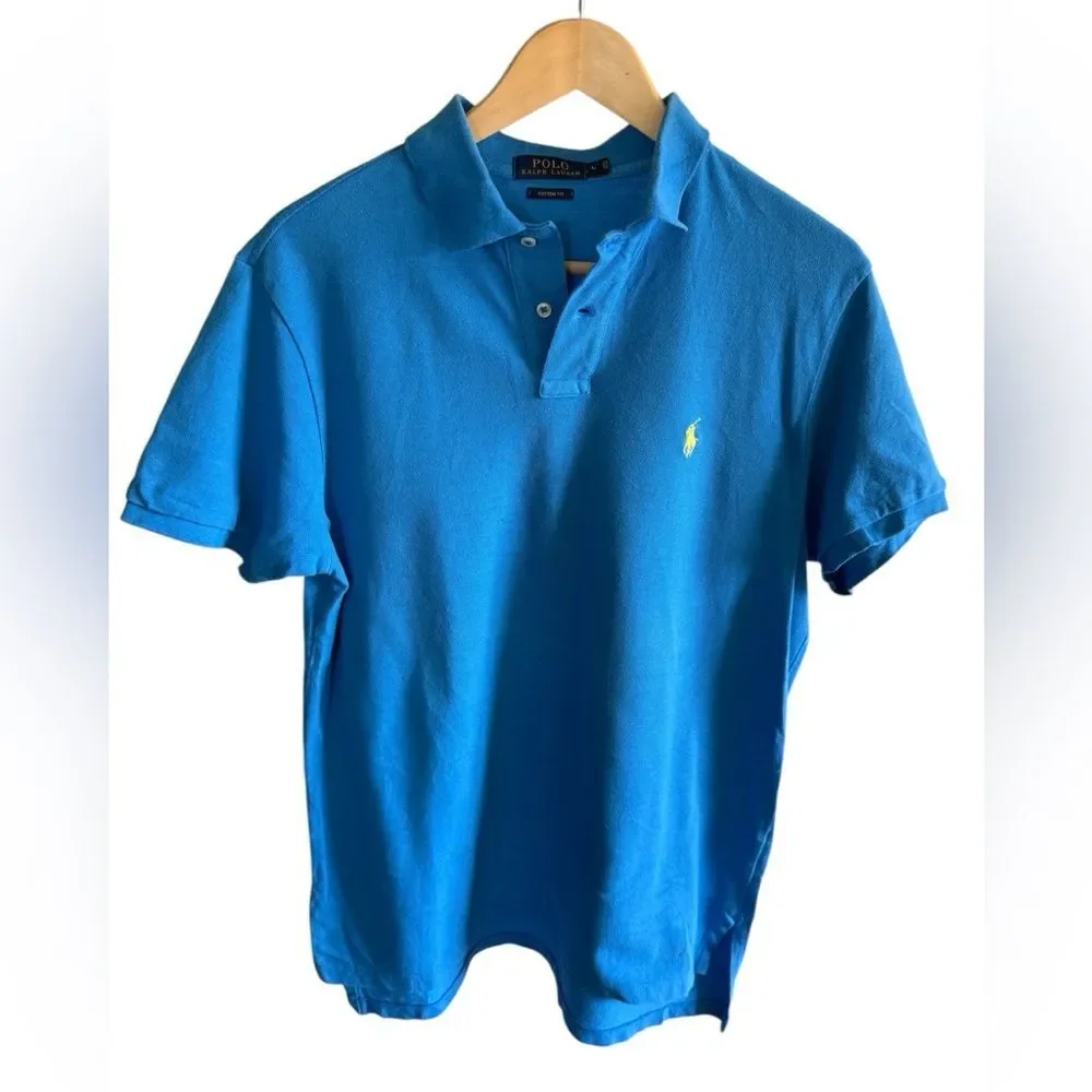 Polo Ralph Lauren Men’s Classic Fit Polo Shirt Turquoise Ocean Blue size Large